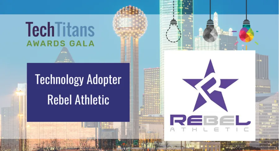 Rebel Athletic Named 2019 TechTitans Technology Adopter for FitFreedom App