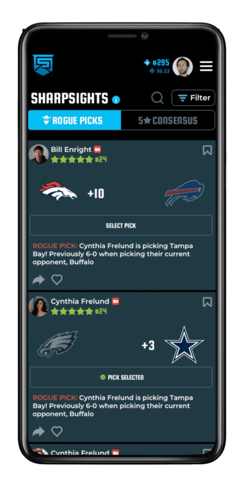 SharpRank Mobile App - Sports Betting Analytics App