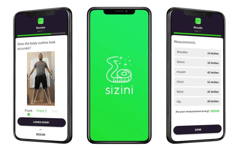 Sizini - An AI Garment Measuring Mobile App