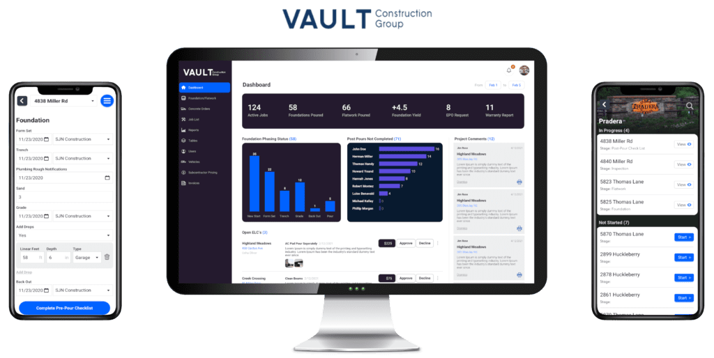 Vault Forms Up Mobile App for Cement Contractors