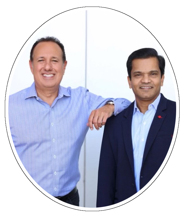 Shane Long, President and COO, and Kishore Khandavalli, CEO and Founder of 7T
