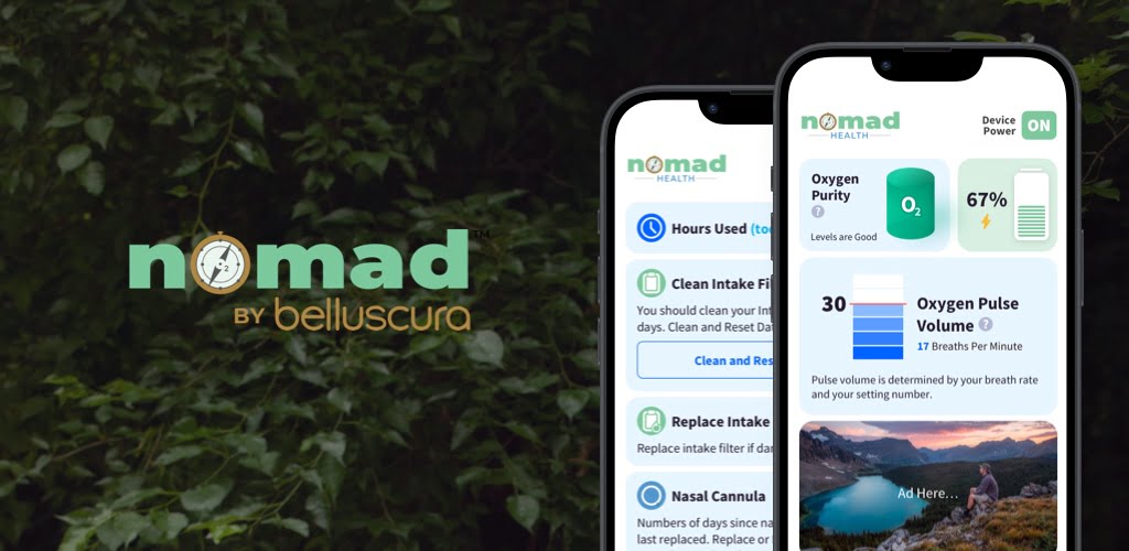 Belluscura's Nomad Mobile App