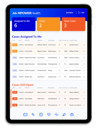 Digital Transformation Use Cases - MPOWERHealth Medical Mobile App by 7T Dallas